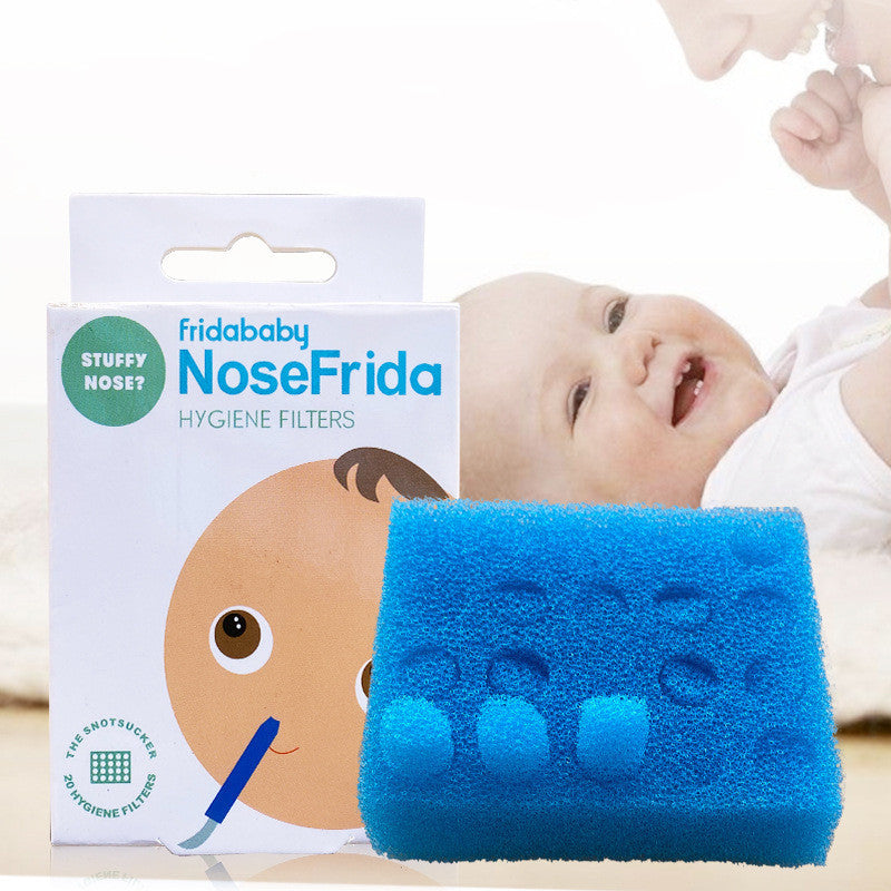 Newborn baby nasal congestion filter