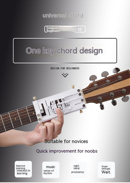 Beginner Self-study Guitar One-click Chord Practice Finger Bullet Aid