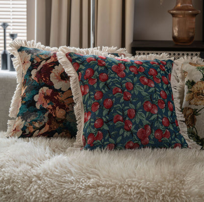 American Jacquard Multicolor Couch Pillow