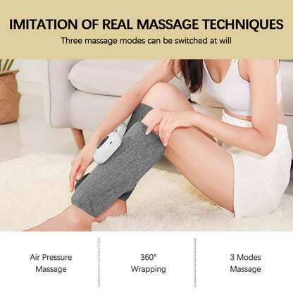 3 Mode Air Pressure Calf Hot Compress Airbag Massager