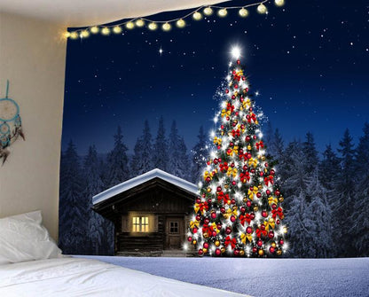 Decorate Tapestry Christmas Tree Kindergarten DIY Tablecloth