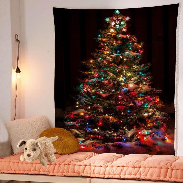 Decorate Tapestry Christmas Tree Kindergarten DIY Tablecloth