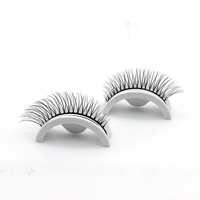 Pretty purple pupil self-adhesive eyelashes easy to wear without glue self-adhesive false eyelashes a pair