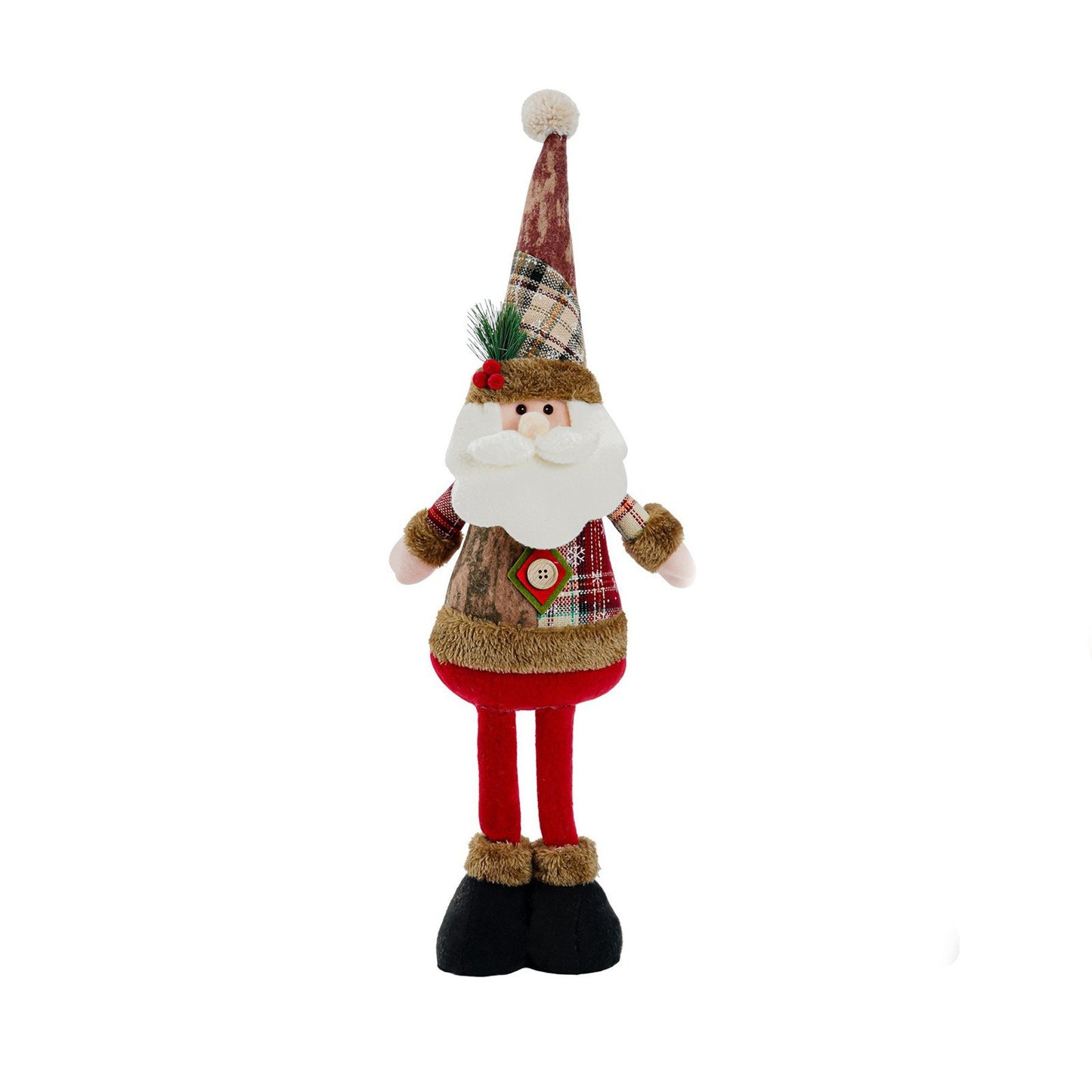 Cross-border Christmas telescopic doll old man snowman elk Christmas decoration supplies Christmas atmosphere decorations