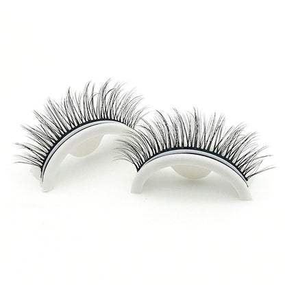 Pretty purple pupil self-adhesive eyelashes easy to wear without glue self-adhesive false eyelashes a pair