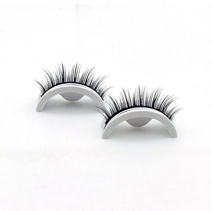 Pretty purple pupil self-adhesive eyelashes easy to wear without glue self-adhesive false eyelashes a pair