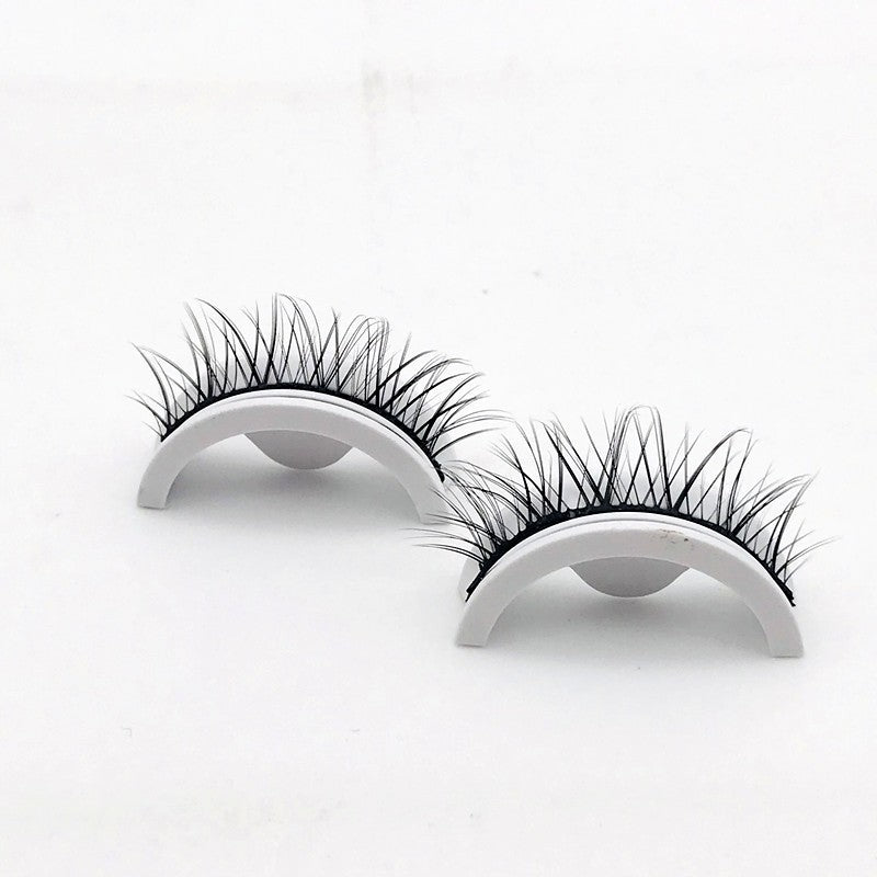 Pretty purple pupil self-adhesive eyelashes easy to wear without glue self-adhesive false eyelashes a pair