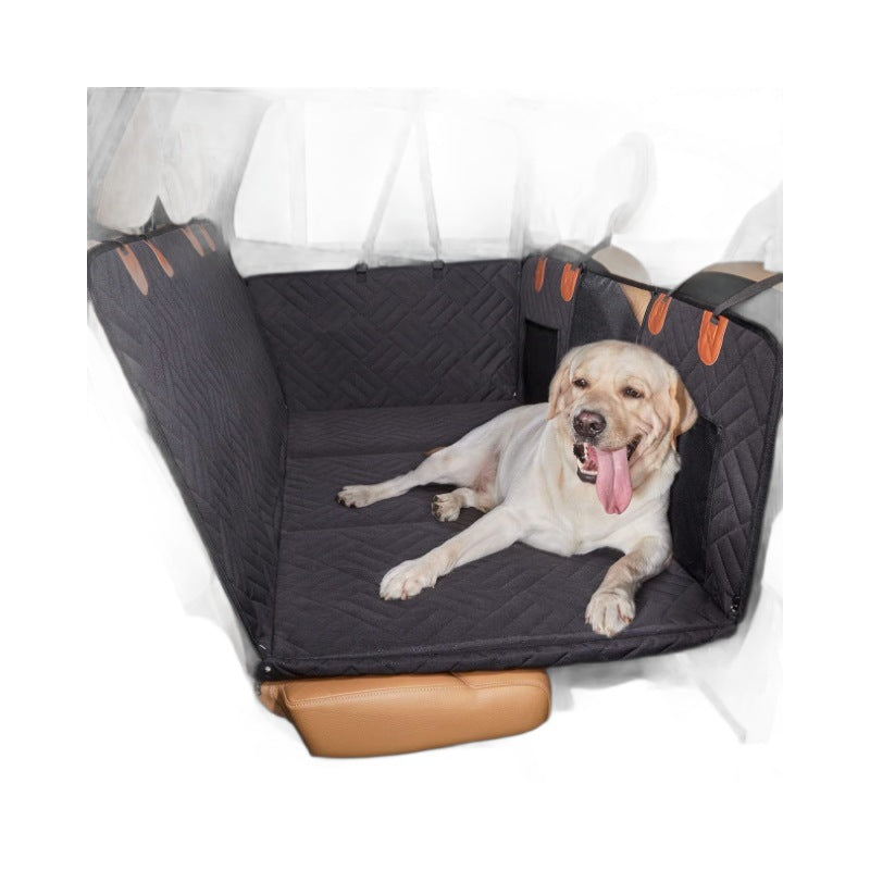 Car Pet Mat Dog Back Seat Extender for Car Camping Air Mattress Dog Car Seat Cover Hammock