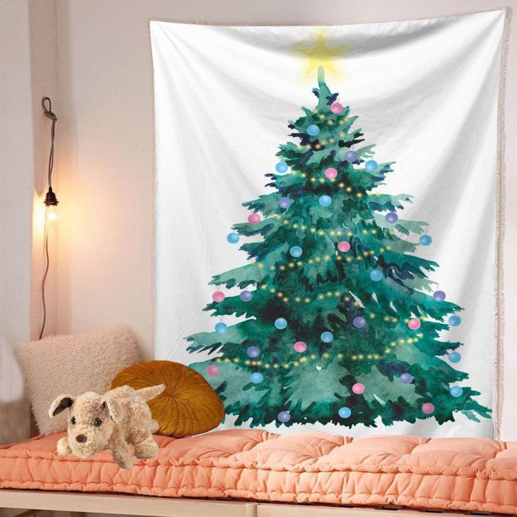 Decorate Tapestry Christmas Tree Kindergarten DIY Tablecloth